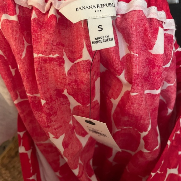 Banana Republic poplin pleated midi skirt and cropped cami set - Picture 7 of 10